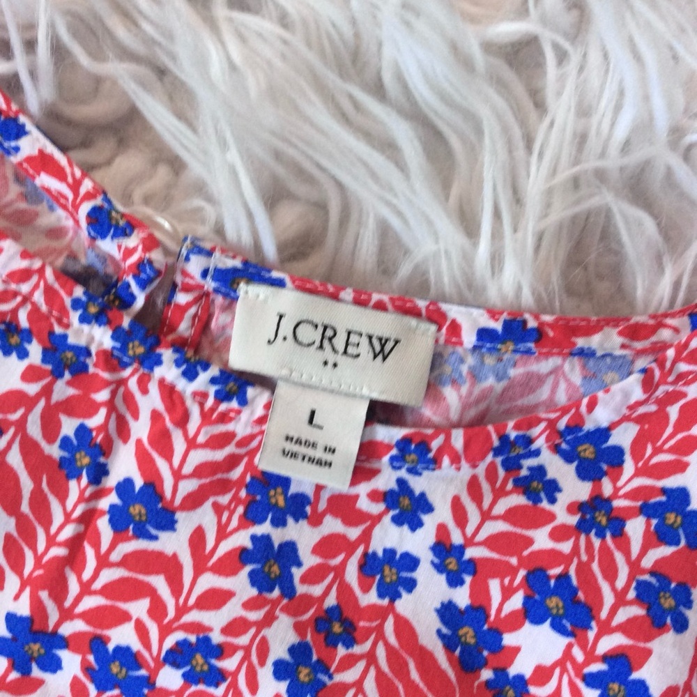 J.Crew Sleeveless Floral Tank - Picture 6 of 7